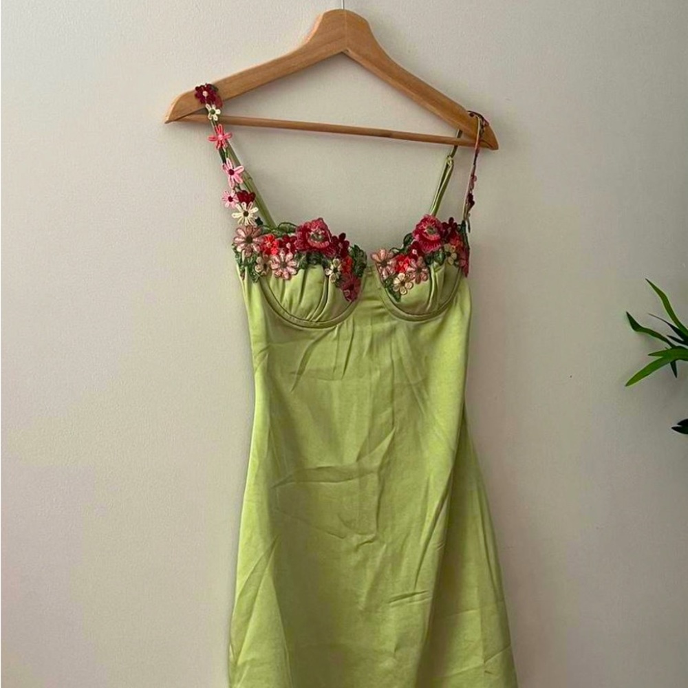 Princess Polly Women's Green Dress